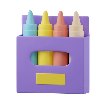 Crayon  3D Icon