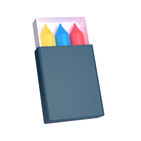 Crayon  3D Icon