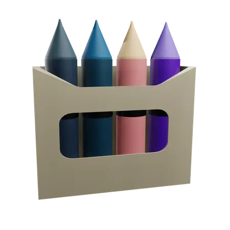 Crayon  3D Icon