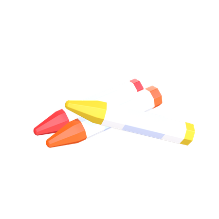 Crayon  3D Icon