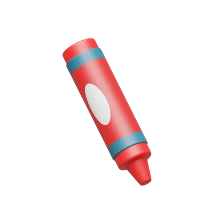 Crayon  3D Icon