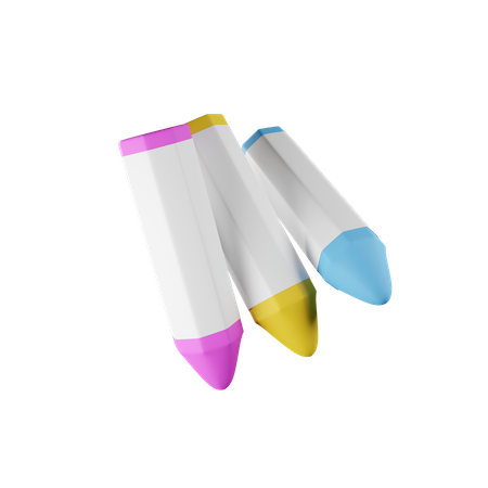 Crayon  3D Icon