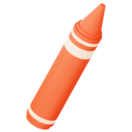 Crayon  3D Icon