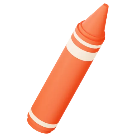 Crayon  3D Icon