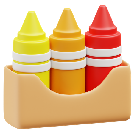 Crayon  3D Icon