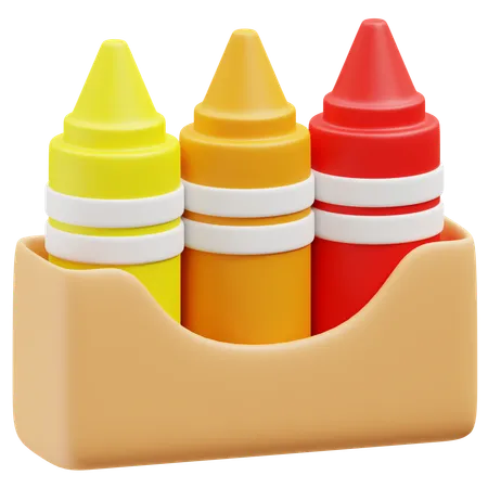 Crayon  3D Icon