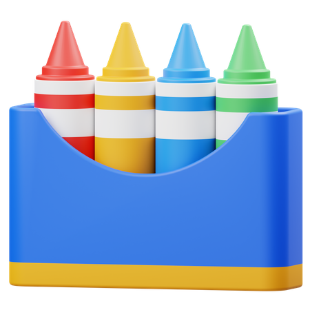 Crayon  3D Icon