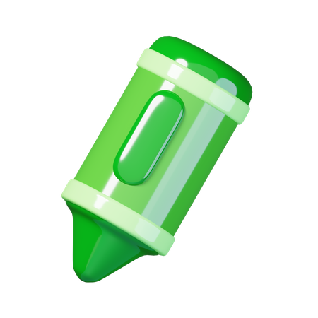 Crayon  3D Icon