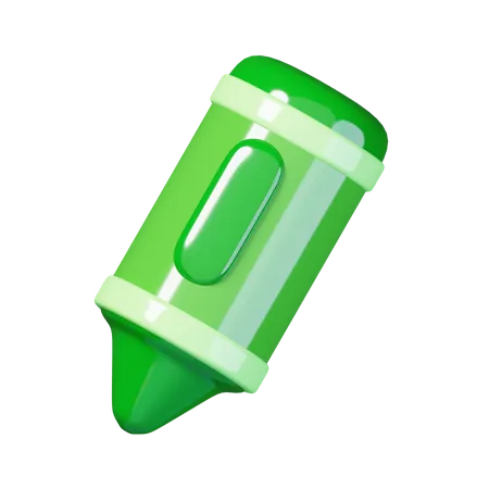 Crayon  3D Icon