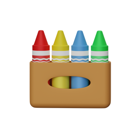 Crayon  3D Icon