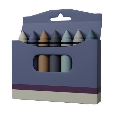 Crayon  3D Icon