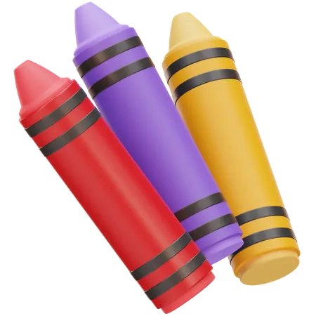 Crayon  3D Icon