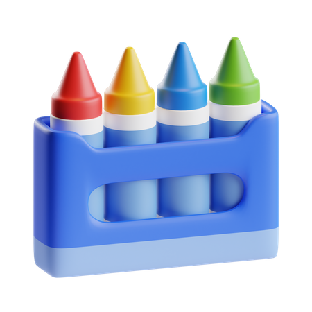 Crayon  3D Icon