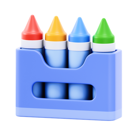 Crayon  3D Icon