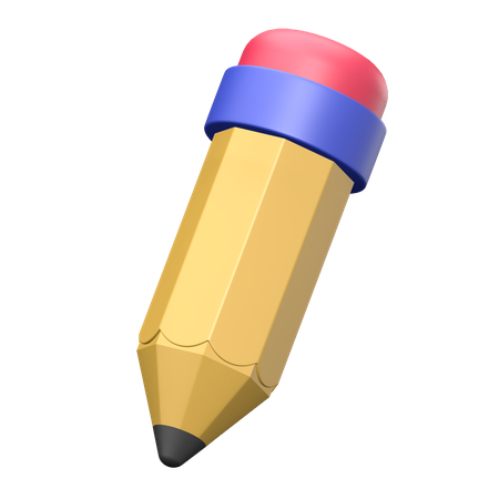 Crayon  3D Illustration