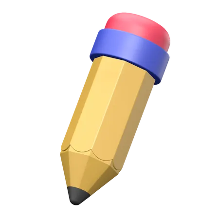 Crayon  3D Illustration