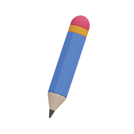 Crayon  3D Illustration