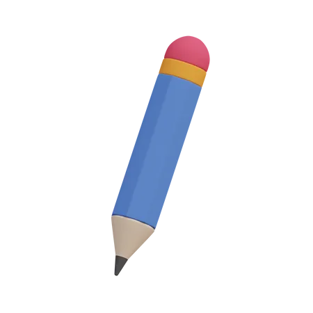 Crayon  3D Illustration