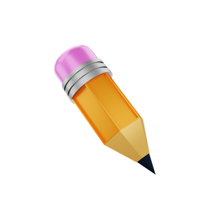 Crayon  3D Illustration