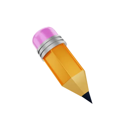 Crayon  3D Illustration