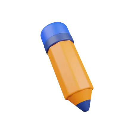 Crayon  3D Illustration