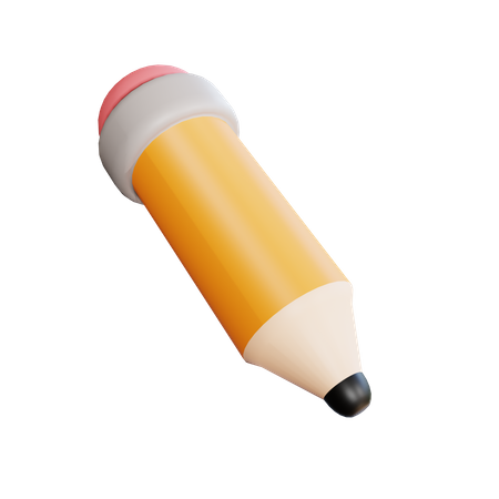 Crayon  3D Illustration