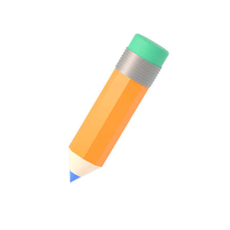 Crayon  3D Illustration