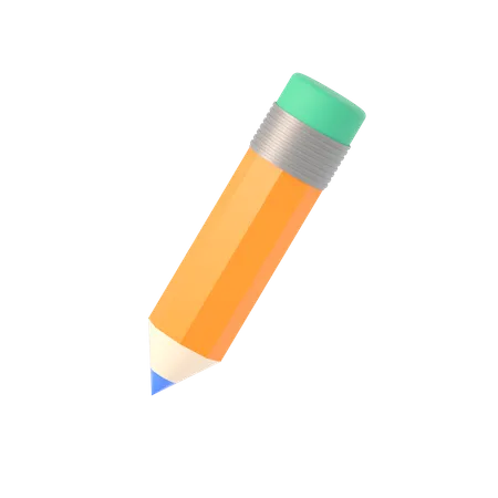 Crayon  3D Illustration