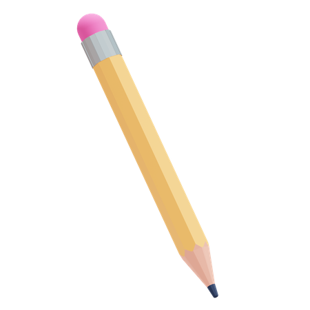 Crayon  3D Illustration