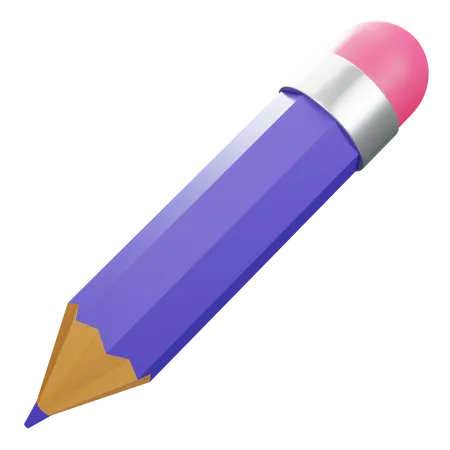 Crayon  3D Illustration