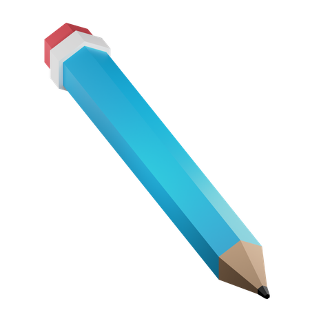 Crayon  3D Illustration