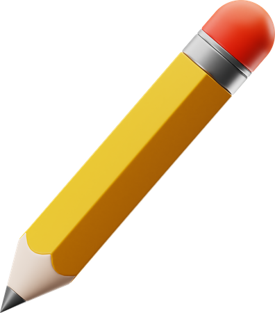 Crayon  3D Icon