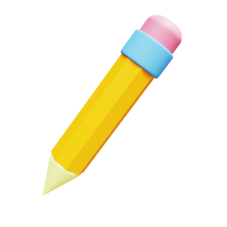 Crayon  3D Icon