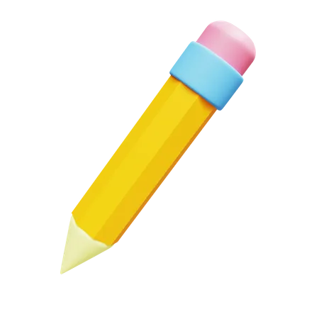 Crayon  3D Icon