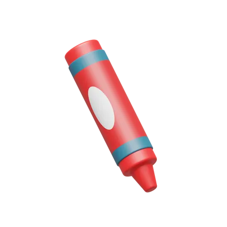 Crayon 3D Icon