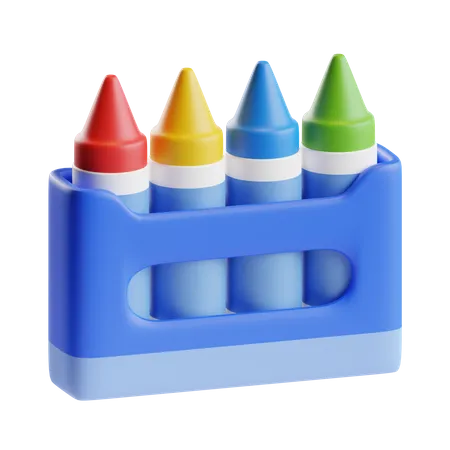 Crayon 3D Icon