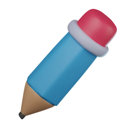 Crayon  3D Icon