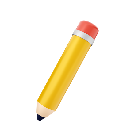 Crayon  3D Icon