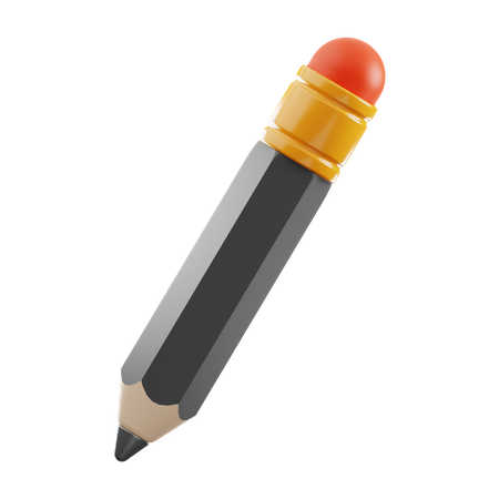 Crayon  3D Icon