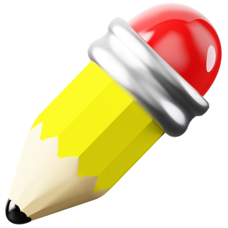 Crayon  3D Icon