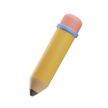 Crayon  3D Icon