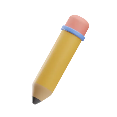 Crayon  3D Icon