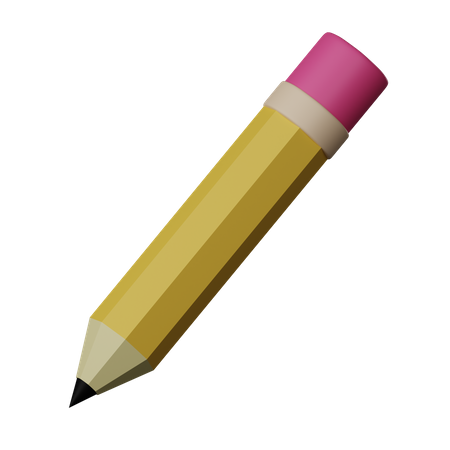 Crayon  3D Icon