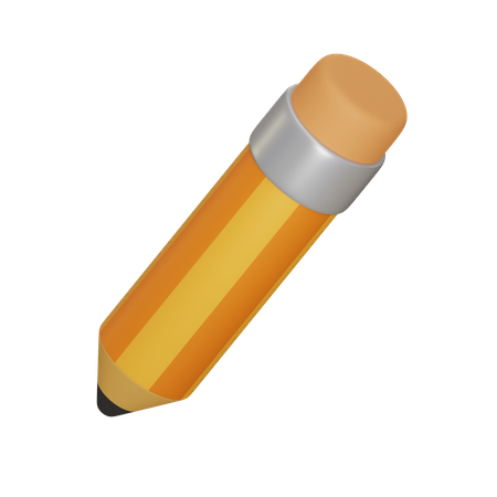 Crayon  3D Icon