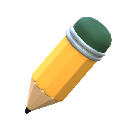 Crayon  3D Icon