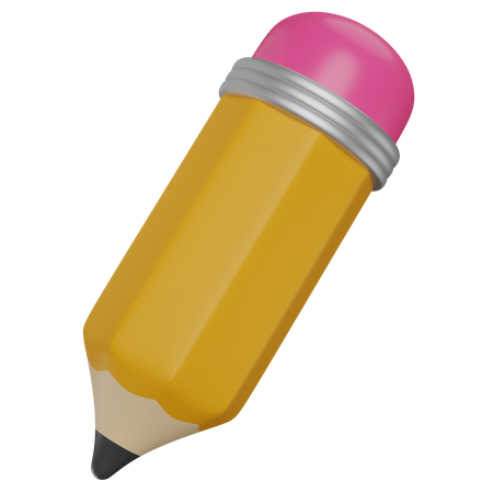 Crayon  3D Icon