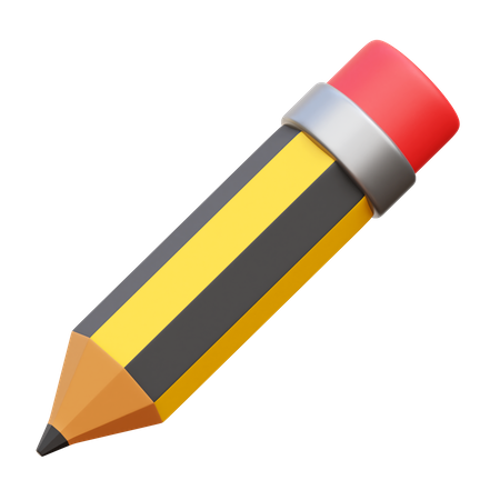 Crayon  3D Icon