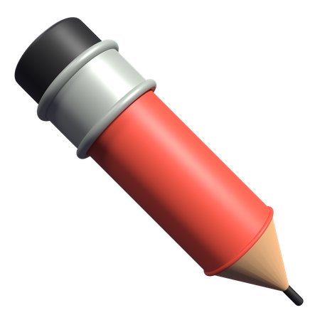 Crayon  3D Icon