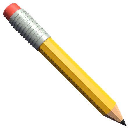 Crayon  3D Icon