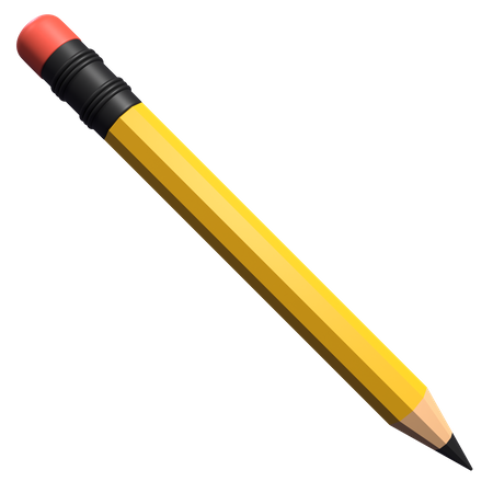 Crayon  3D Icon